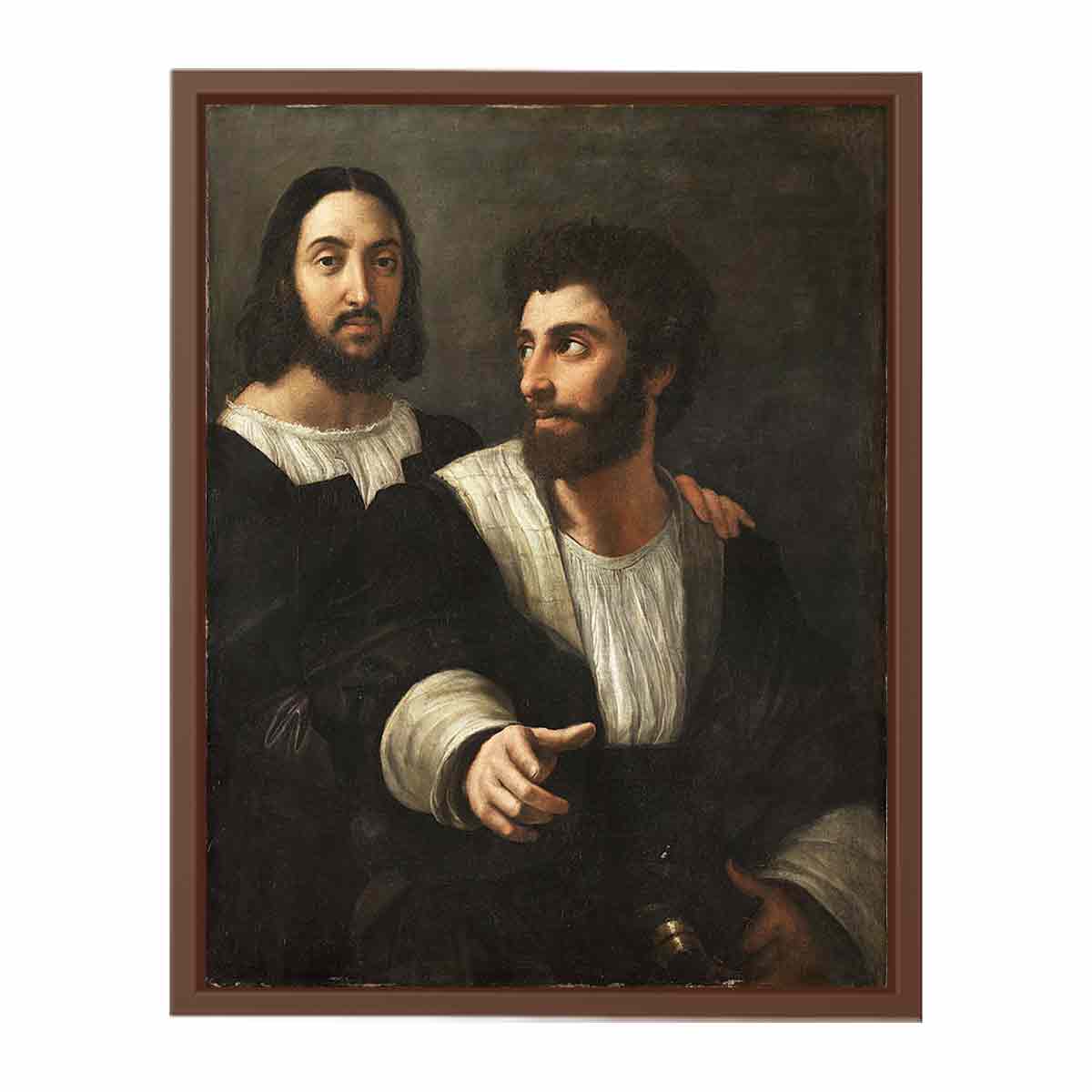Self-portrait with a friend By Raphael