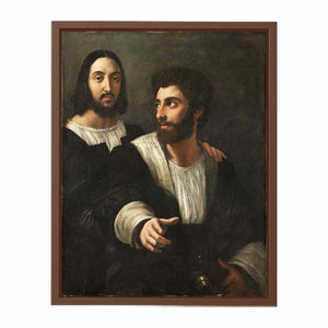 Self-portrait with a friend By Raphael