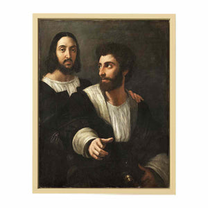 Self-portrait with a friend By Raphael