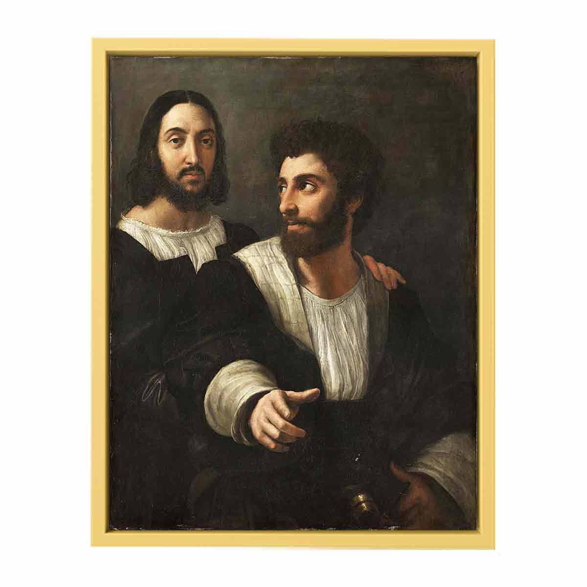 Self-portrait with a friend By Raphael