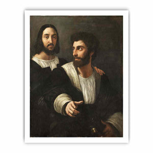 Self-portrait with a friend By Raphael