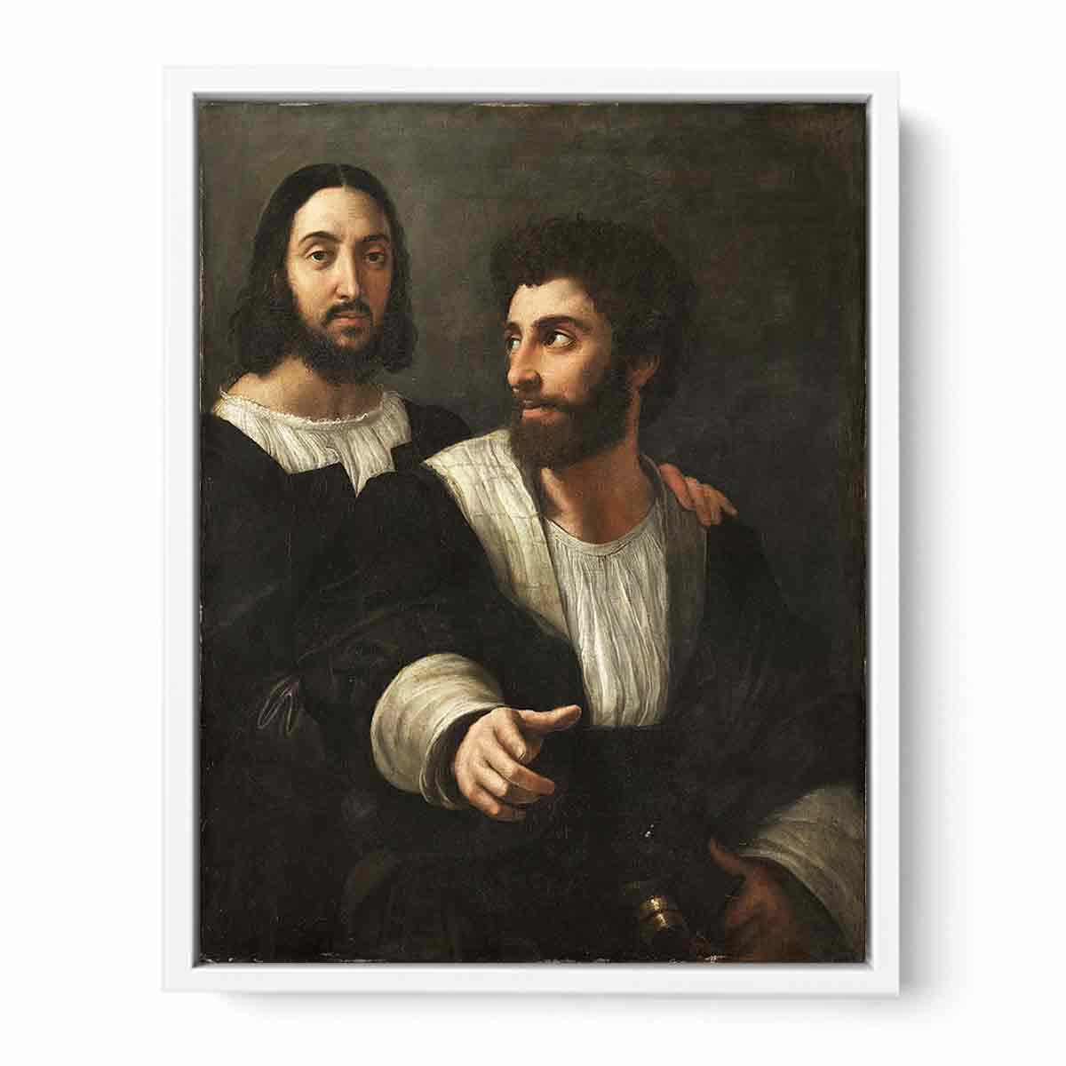 Self-portrait with a friend By Raphael
