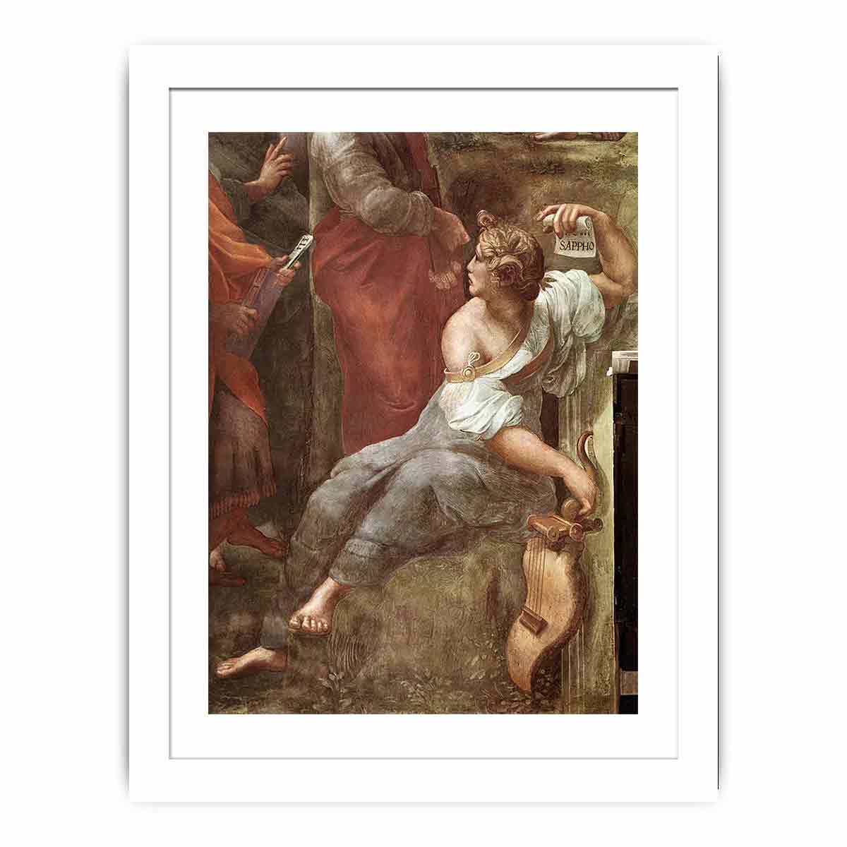 The Parnassus (detail) By Raphael