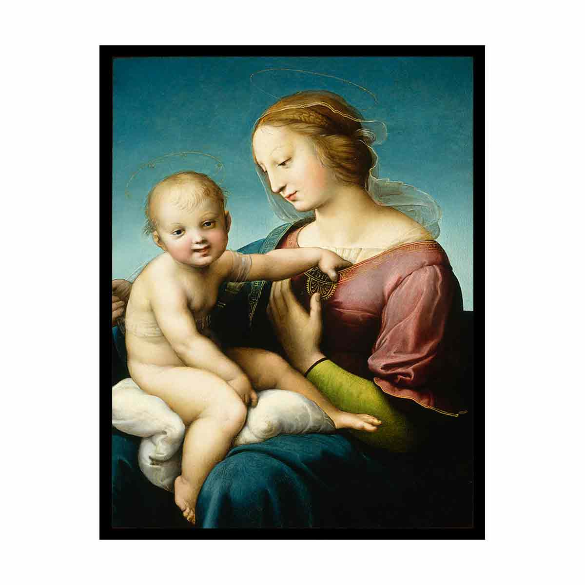 The Niccolini-Cowper Madonna Edit this at Wikidata By Raphael