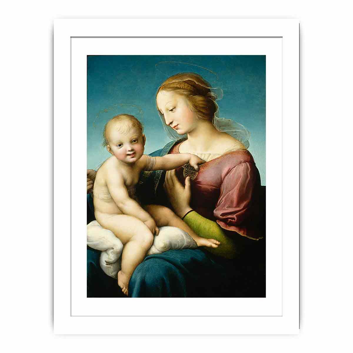 The Niccolini-Cowper Madonna Edit this at Wikidata By Raphael