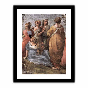 The Parnassus (detail) By Raphael