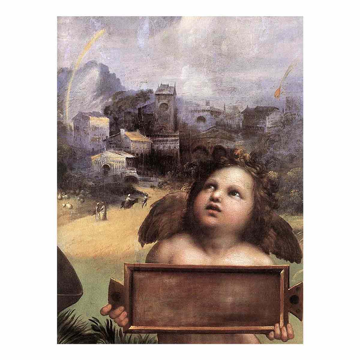 The Madonna of Foligno [detail: 1]