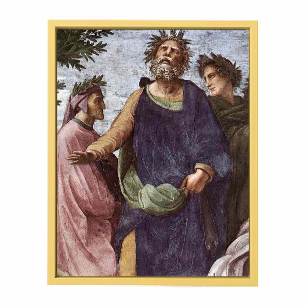 The Parnassus (detail) By Raphael