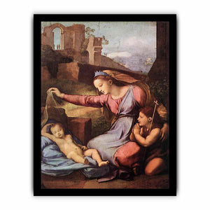 Madonna with the Blue Diadem By Raphael
