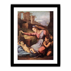 Madonna with the Blue Diadem By Raphael