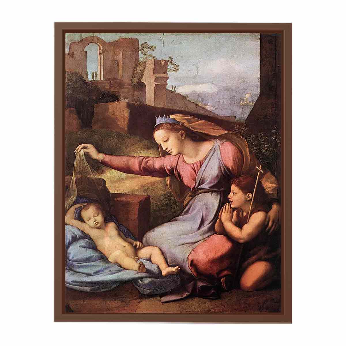 Madonna with the Blue Diadem By Raphael