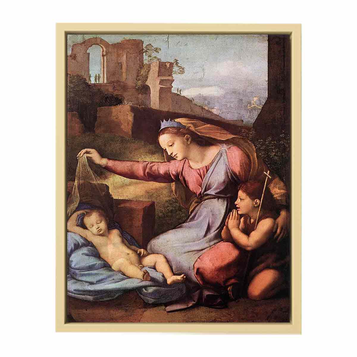 Madonna with the Blue Diadem By Raphael