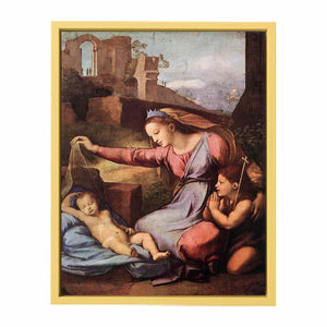 Madonna with the Blue Diadem By Raphael