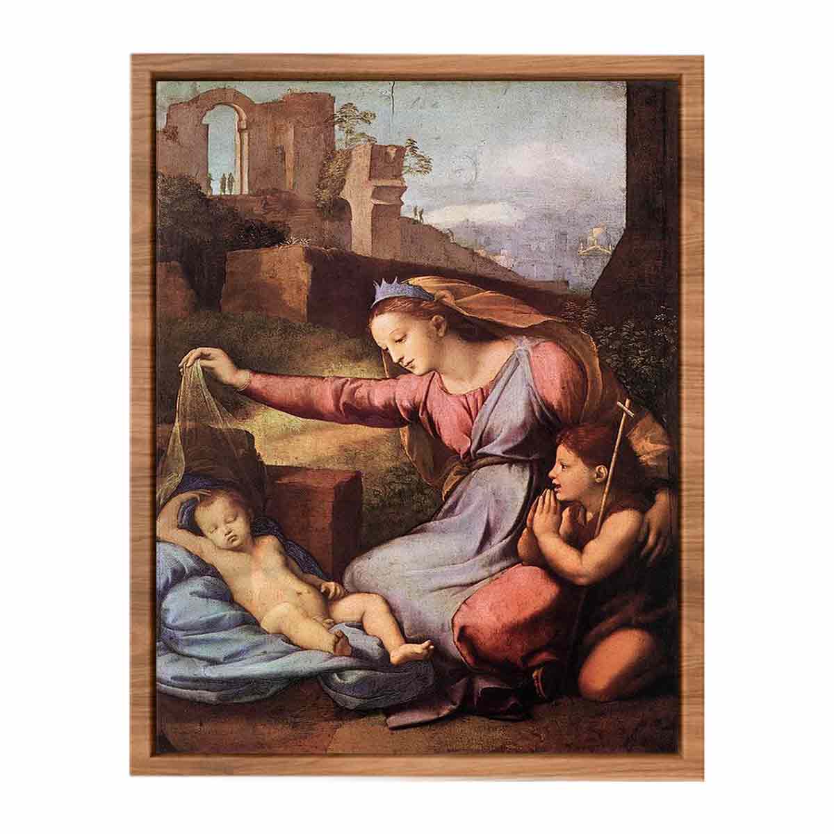 Madonna with the Blue Diadem By Raphael
