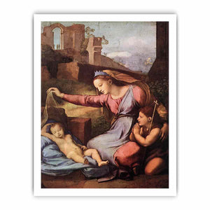 Madonna with the Blue Diadem By Raphael