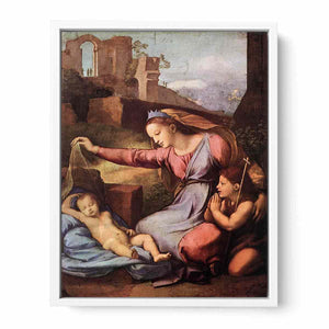 Madonna with the Blue Diadem By Raphael