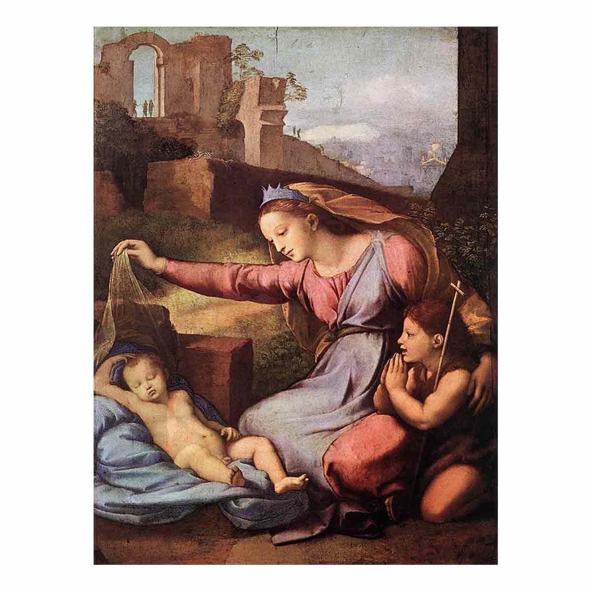 Madonna with the Blue Diadem 2
