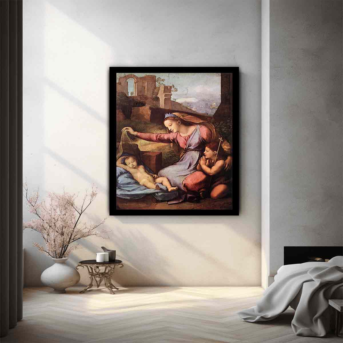 Madonna with the Blue Diadem By Raphael