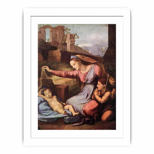 Madonna with the Blue Diadem By Raphael