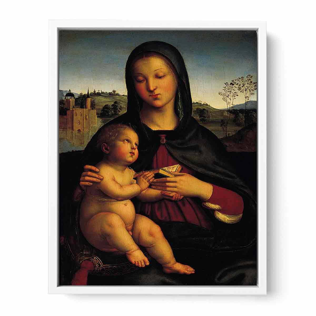 Madonna and Child By Raphael