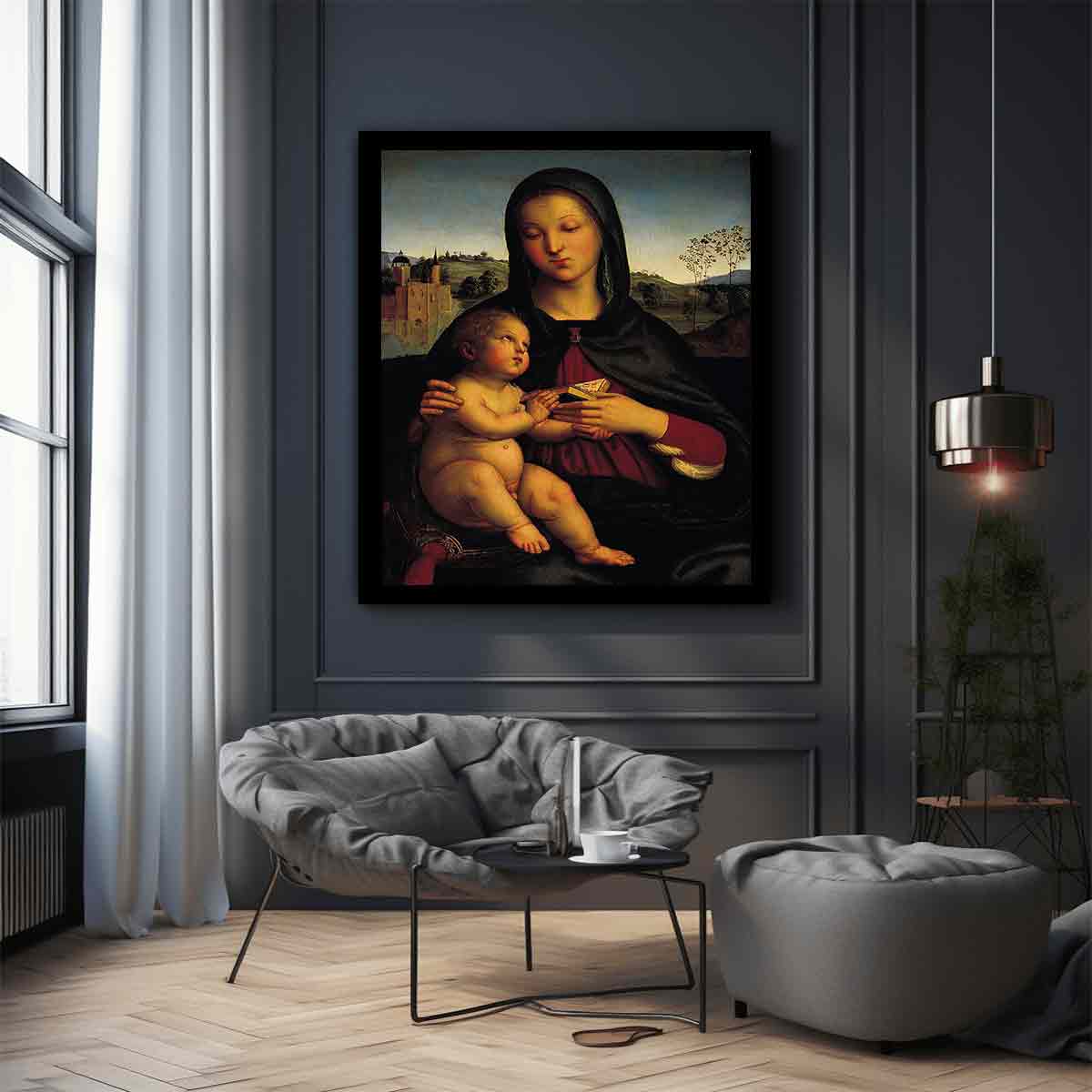 Madonna and Child By Raphael
