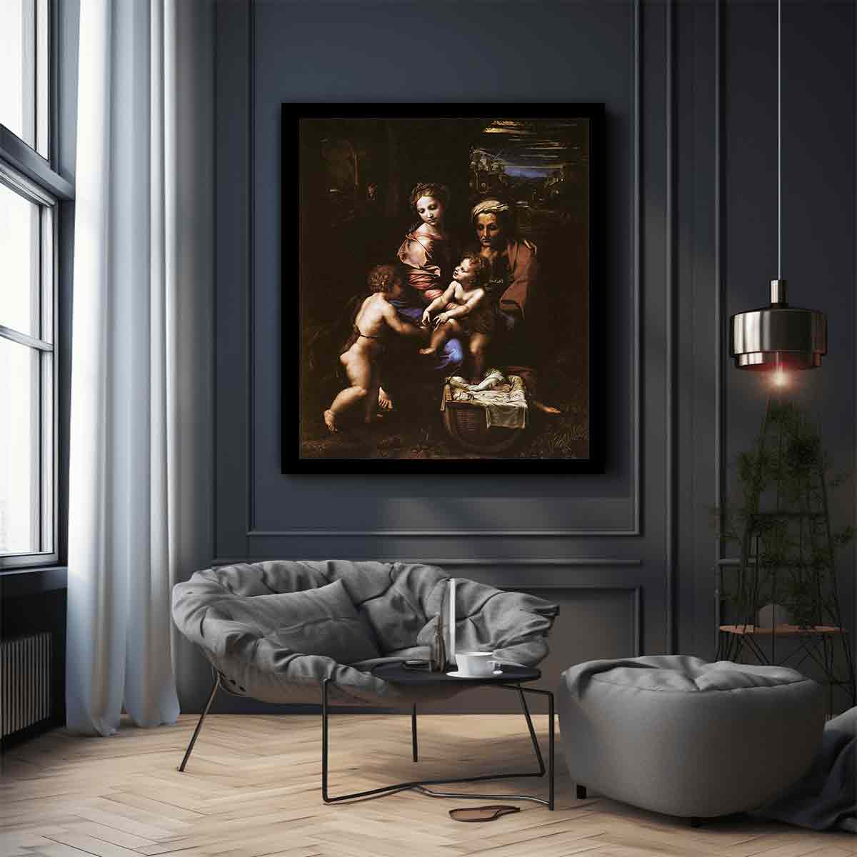 The Holy Family Alternative title(s):La Perla By Raphael