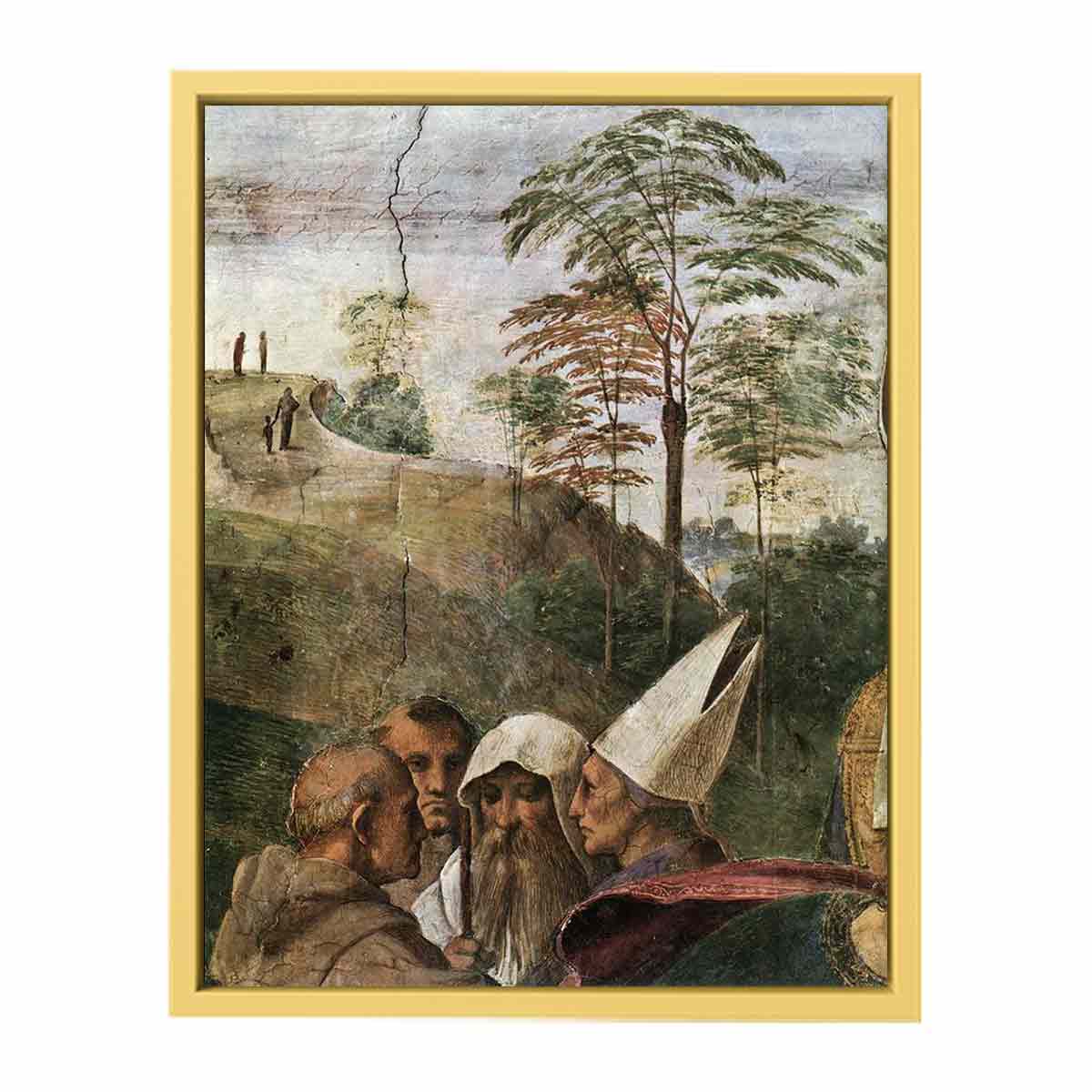 La Disputa (detail) By Raphael