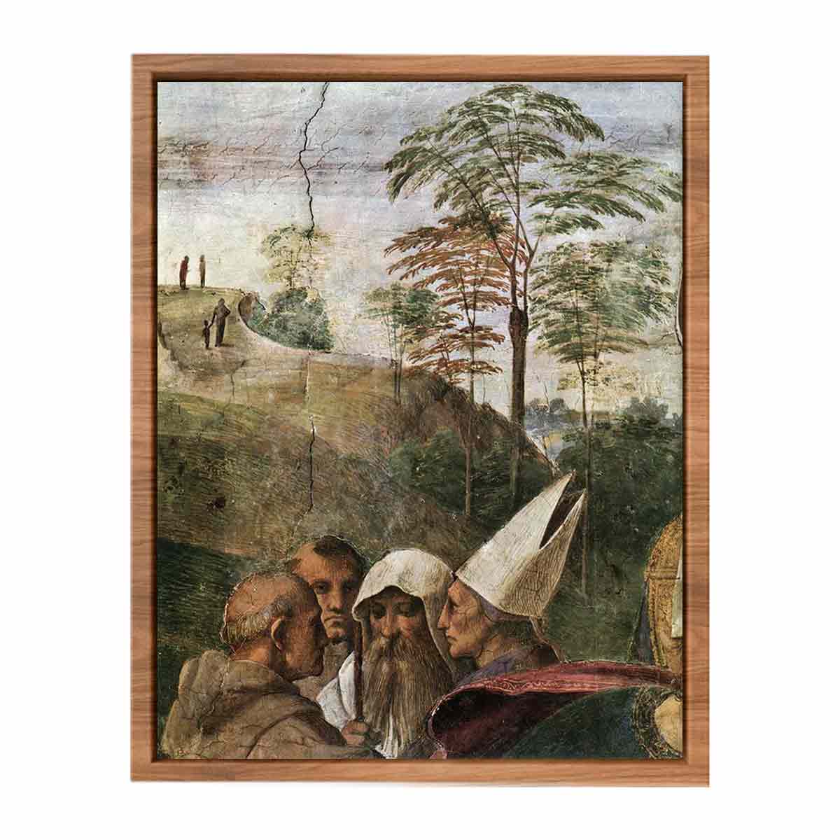 La Disputa (detail) By Raphael