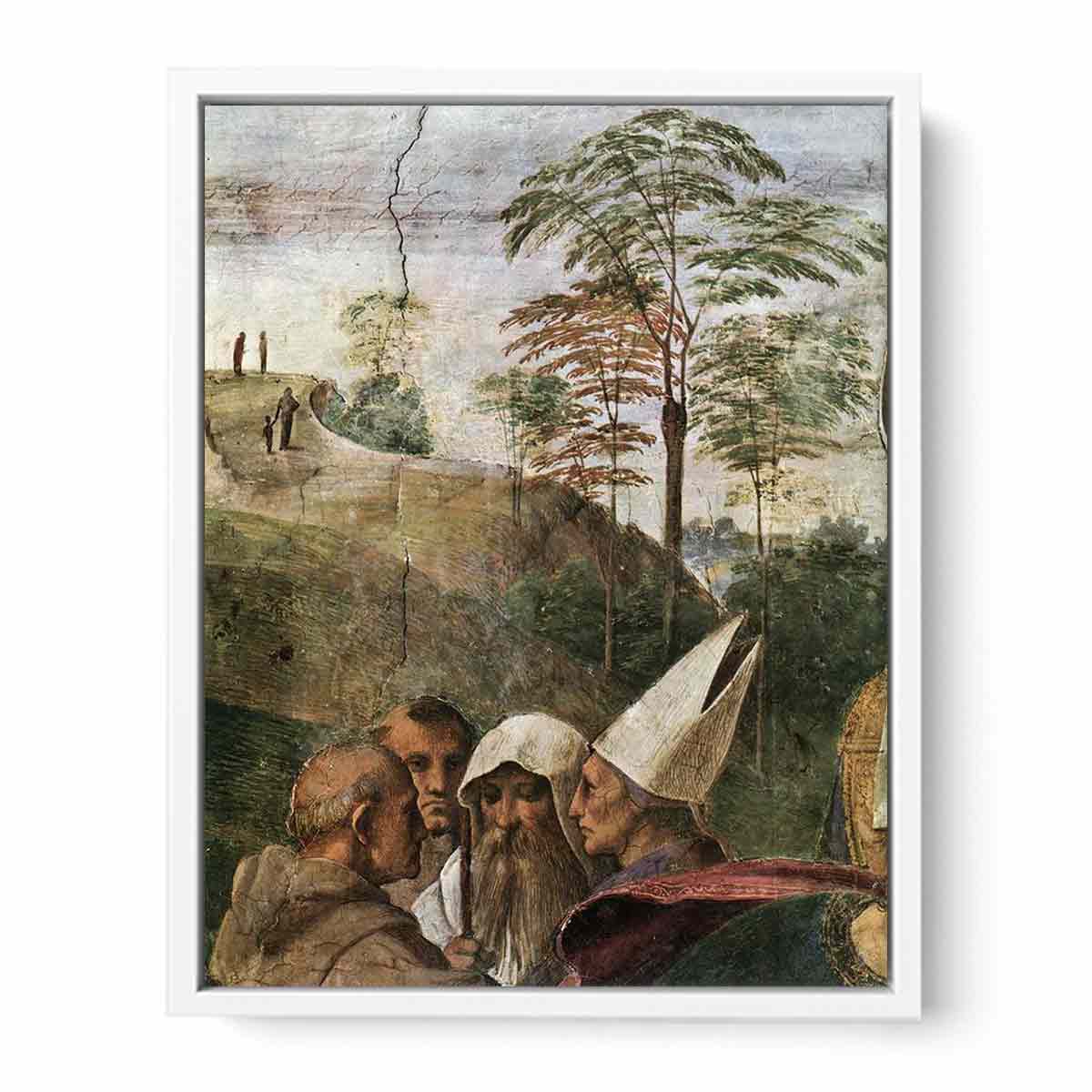 La Disputa (detail) By Raphael