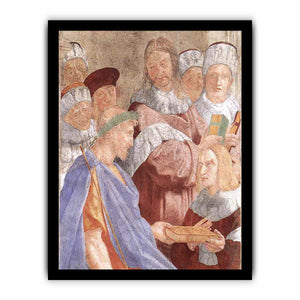 Justinian Presenting the Pandects to Trebonianus (detail) By Raphael