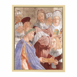 Justinian Presenting the Pandects to Trebonianus (detail) By Raphael