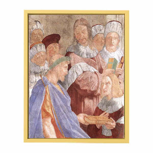 Justinian Presenting the Pandects to Trebonianus (detail) By Raphael