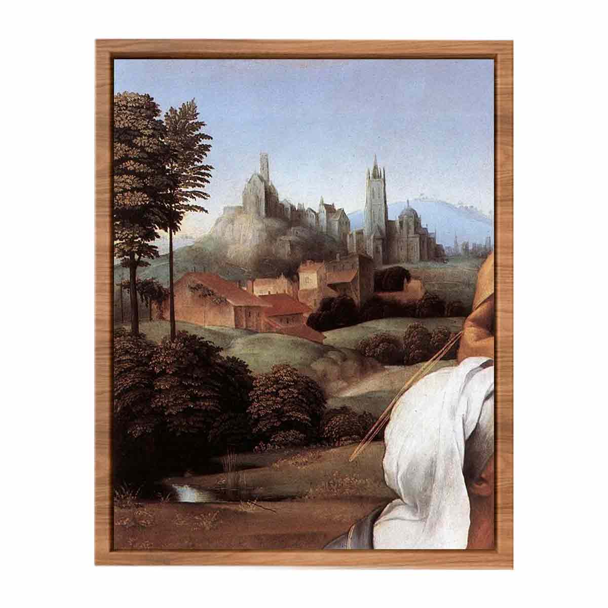 The Canigiani Madonna (detail) By Raphael