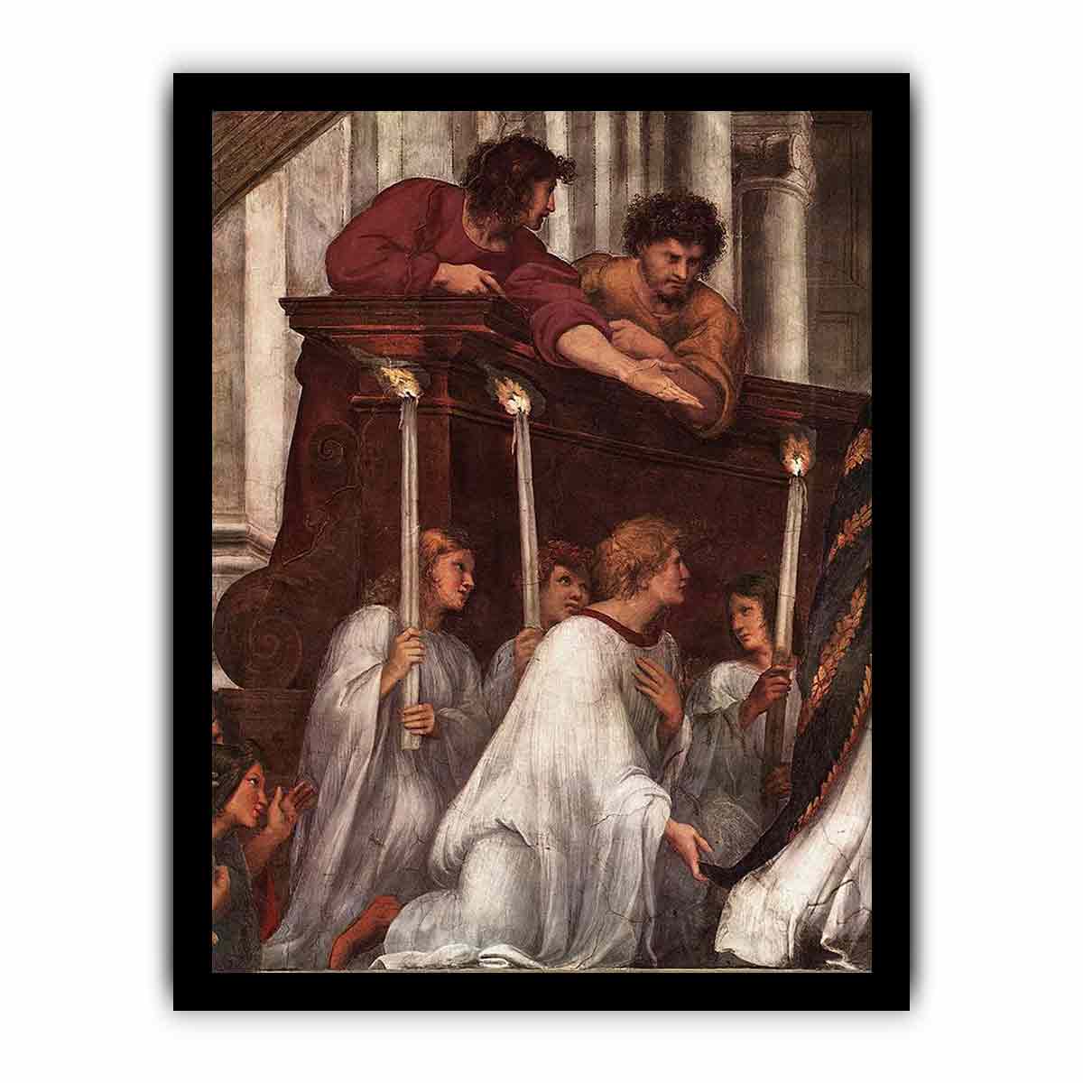 The Mass at Bolsena (detail) By Raphael