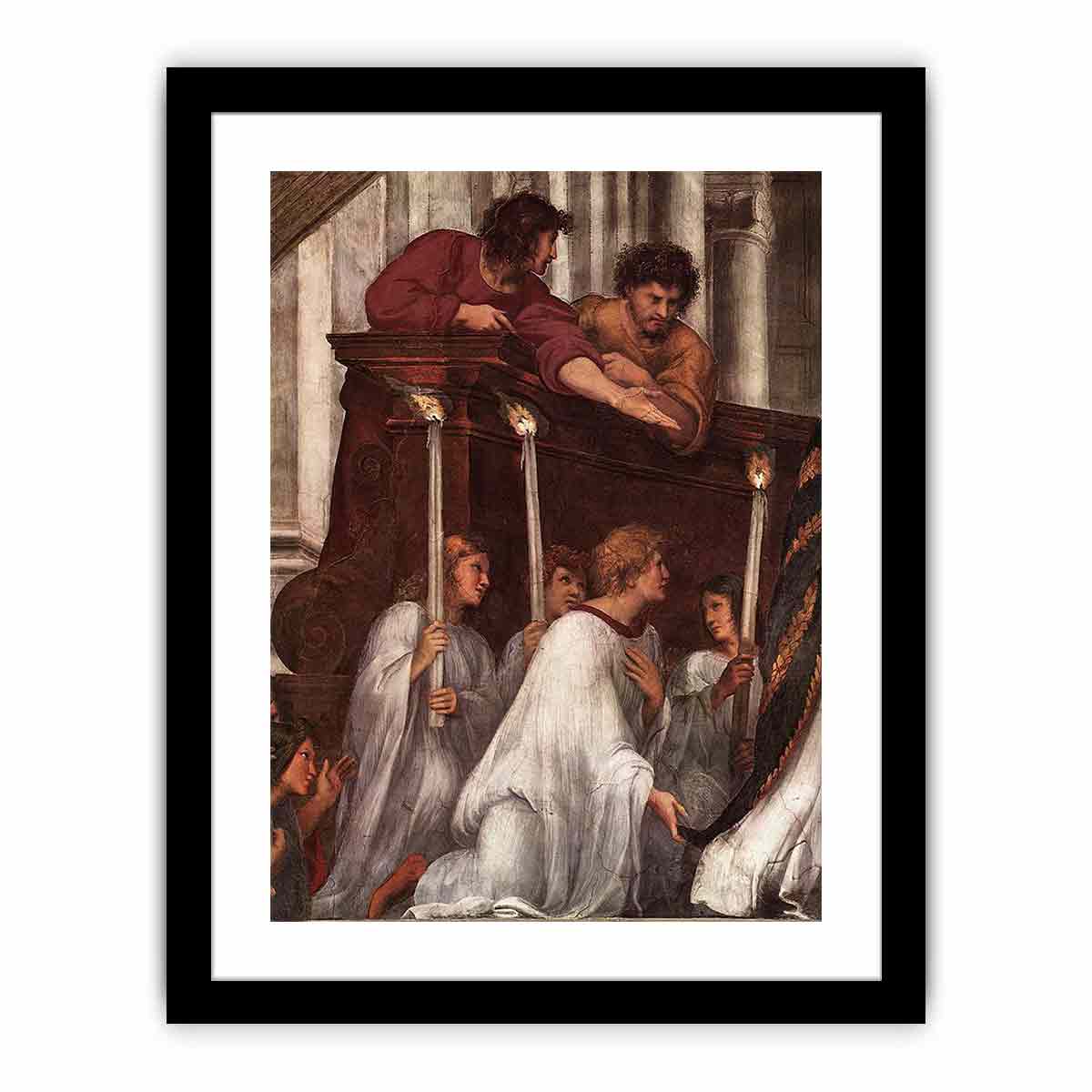 The Mass at Bolsena (detail) By Raphael