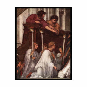 The Mass at Bolsena (detail) By Raphael