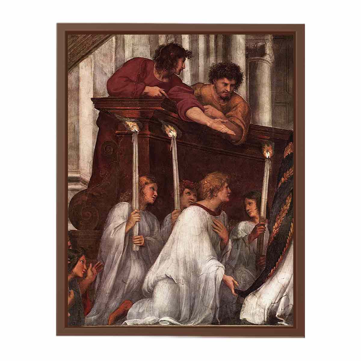 The Mass at Bolsena (detail) By Raphael
