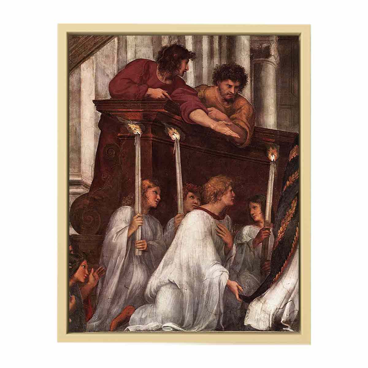 The Mass at Bolsena (detail) By Raphael