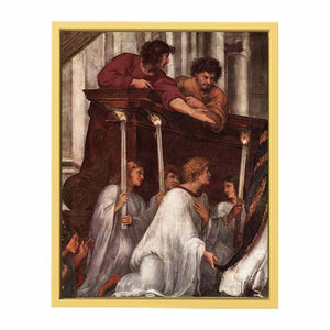 The Mass at Bolsena (detail) By Raphael