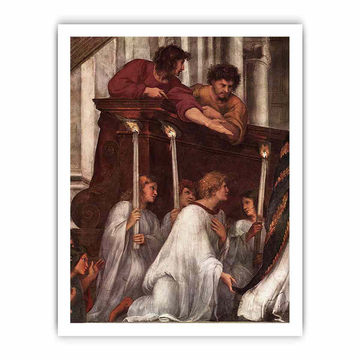 The Mass at Bolsena (detail) By Raphael