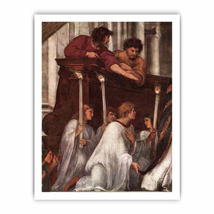 The Mass at Bolsena (detail) By Raphael