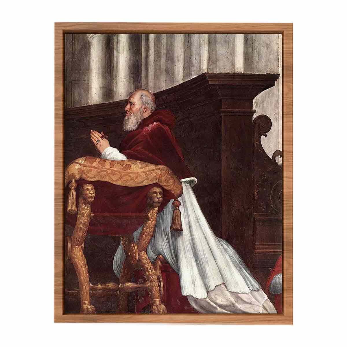 The Mass at Bolsena (detail) By Raphael