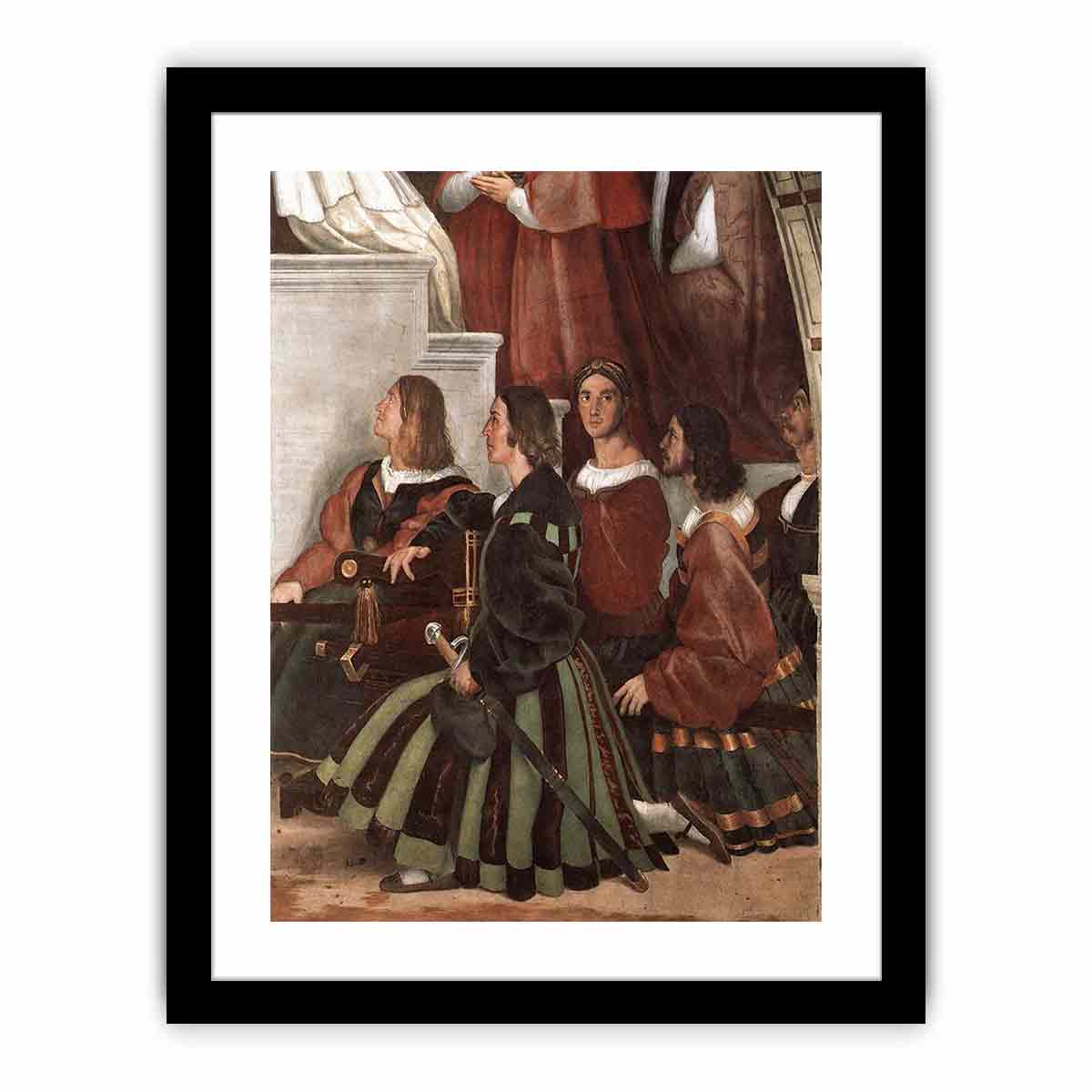 The Mass at Bolsena (detail) By Raphael