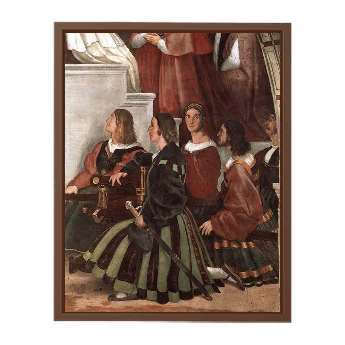 The Mass at Bolsena (detail) By Raphael