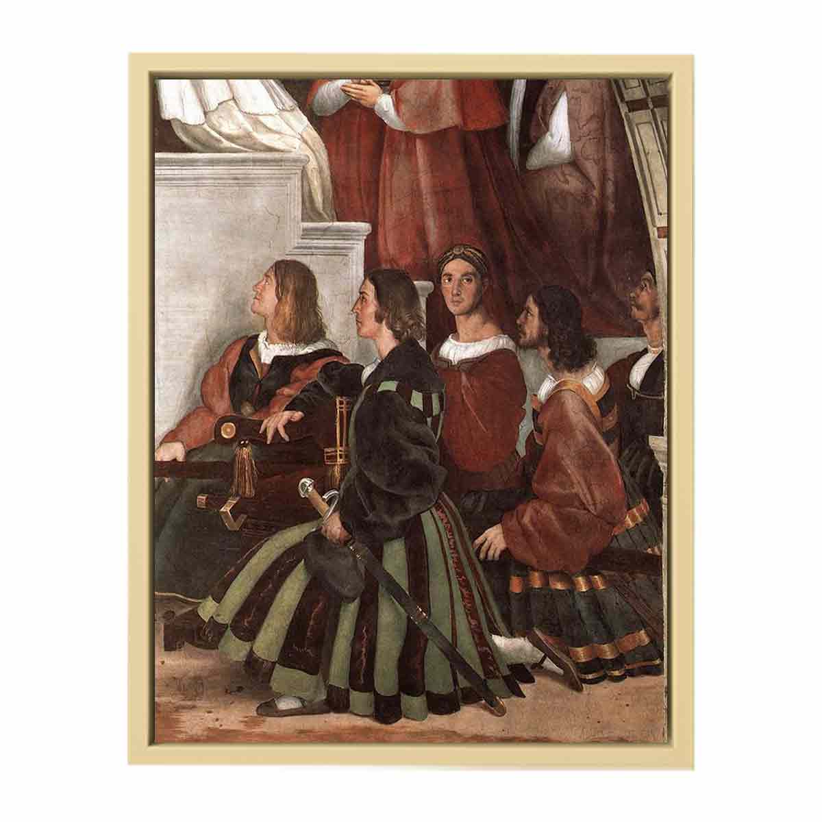 The Mass at Bolsena (detail) By Raphael