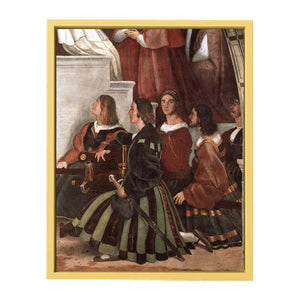 The Mass at Bolsena (detail) By Raphael