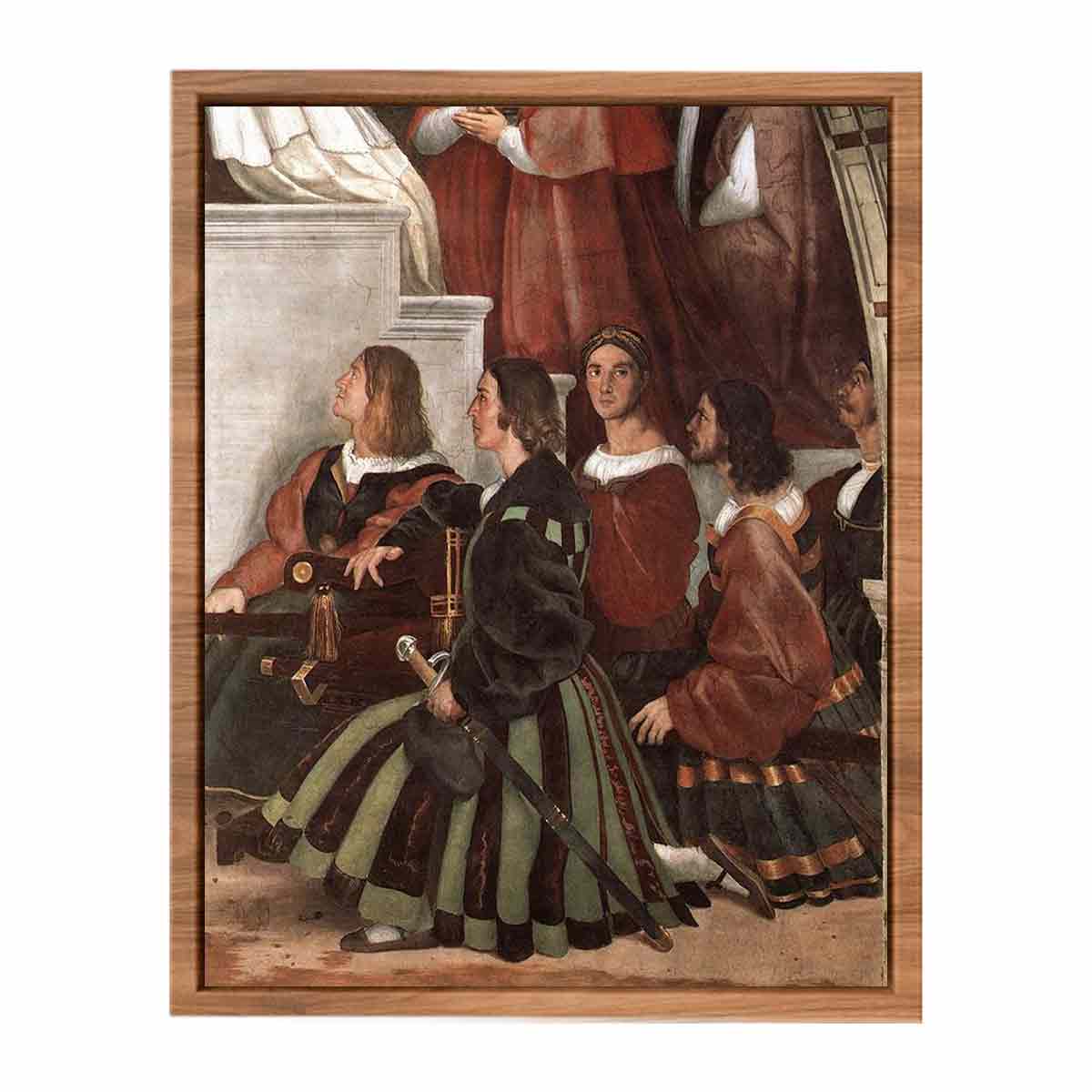 The Mass at Bolsena (detail) By Raphael