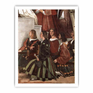 The Mass at Bolsena (detail) By Raphael