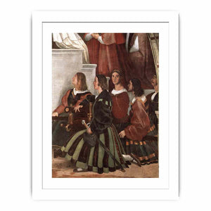The Mass at Bolsena (detail) By Raphael