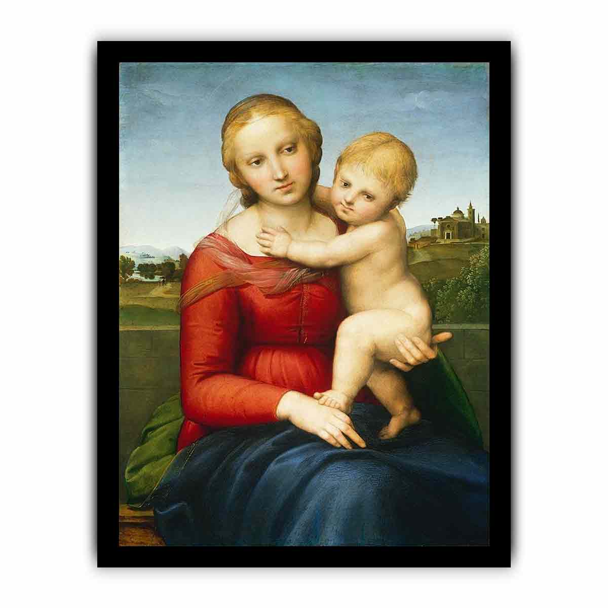 Madonna and Child By Raphael